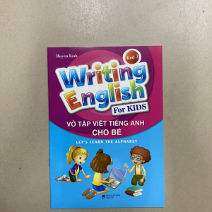 UNIT 3- Vở tập viết tiếng anh cho bé ( Let's learn the alphabet)